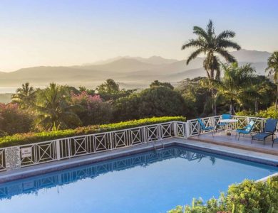 Green Castle Pool View